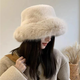 Thick Warm Faux Fox Fur Hat For Winter With Soft Cozy Material Multiple Styles Availableegfisherman Hat Earmuff Hat Princess Hat Beret Or Basin Hat W