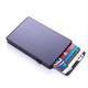 Automatic PopUp Aluminum Alloy Business Card Holder Credit Card Case