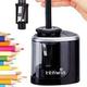 pc Electric Pencil Sharpener Portable Automatic Pencil Sharpener Convenient Desktop Design Suitable For NoColor Pencil mmSchoolClassroomOfficeHome