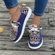 Womens Style Color Block Canvas Boat Shoes Blue Round Toe LaceUp Casual Sneakers