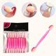 Pcs Cm Pink Double Head Eye Shadow Brush Latex Sponge Eye Shadow Stick Disposable Nail Makeup Tool DoubleHeaded Manicure Smudge Brush Stick Nail Art T