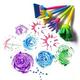 pcs Mini Flower Paintbrush Set Reusable Rotatable Sponge Painting Tools For ToddlersYoung Children Perfect For Diy Art Craft And Doodle Activities Gr