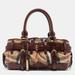 Burberry Bags | Burberry Brown/Beige House Check Canvas And Leather Rowan Satchel | Color: Brown | Size: Os