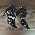 Jessica Simpson Shoes | Jessica Simpson Black Formal Strappy Stiletto Party Pumps Heels Shoes Womens 8.5 | Color: Black | Size: 8.5