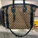 Gucci Bags | Authentic Gucci Tote Bag | Color: Cream/Green | Size: Os