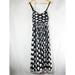 Anthropologie Dresses | Anthropologie Payal Jain Embroidered Fit And Flare Maxi Dress Size Small | Color: Black/White | Size: S