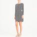 J. Crew Dresses | J. Crew Mercantile Women Novelty Heart Print Tulip Hem Dress Size 4 | Color: Black | Size: 4