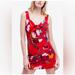 Free People Dresses | Free People Sweet Cherry Cutout Mini Dress | Color: Red | Size: Xs