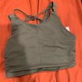 Free People Tops | Free People Movement Cross Back Sports Bra | Color: Green/Tan | Size: S
