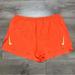 Nike Shorts | Nike 4” Aeroswift Adv Orange Volt Running Racing Shorts Size Xxl | Color: Orange/Yellow | Size: Xxl