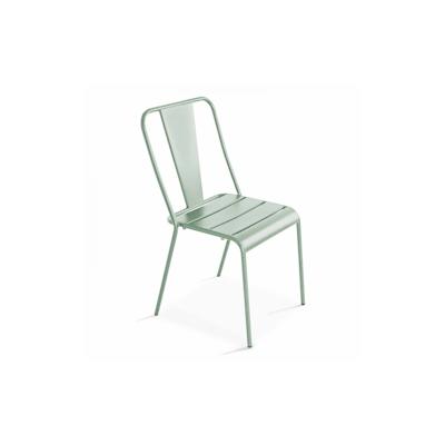 Oviala Business Stuhl aus Metall in Salbeigrün