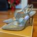 Michael Kors Shoes | Brand New Michael Kors Glitter Heels | Color: Silver | Size: 8