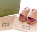 Gucci Shoes | Gucci Canvas Gg Monogram Angelina Platform Slides Bnib W/Dustbags | Color: Brown | Size: 40.5eu