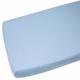 1x Jersey Fitted Sheet 100% Cotton Cot 60x120cm Blue