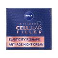 NIVEA Cellular Elasticity Night Cream (50ml), Night Cream for Women with Hyaluron, Collagen Booster, and Elastin Booster, Anti Wrinkle Night Cream, Ni