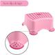 (PINK STOOL) Kids Toilet Seat And Stool Unisex