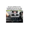 Renault CARMINAT LIVE Navigation SD card Sat Nav Map 259E92165R 2023