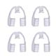 4 Pack Teeth Mouthguards Eliminate Grinding Dental Guard Night Use