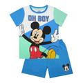 (3-4 Years) Disney Mickey Mouse Pyjamas Boys T-shirt Shorts Set Clubhouse Gift