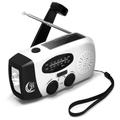 Night Owl UK 'Stars' Wind-up & Solar Powered Portable AM/FM Radio