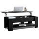 (Black Lift Up Coffee Table) Wooden Coffee Table With Storage Lift Top Up Drawer Living Room Furniture