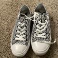Converse Shoes | Converse Women’s Chuck Taylor All Star White/Black Zigzag Low Top Size 8 | Color: Black/White | Size: 8