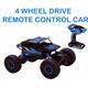 Top Race Remote Control Car For Adults & Kids - RC Monster Truck Buggy With High Speed - Off Road Rock Crawler - Electric 4WD Racing Vehicle Toy