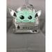 Disney Bags | Disney Star Wars Grogu Mini Backpack Bioworld Nwt Silver Metallic Kids Accessory | Color: Silver | Size: Os