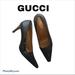 Gucci Shoes | Gucci Black Classic Pumps Size 9 | Color: Black | Size: 9