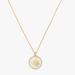 Kate Spade Jewelry | Kate Spade Nwt Pearls On Pearls Gold Tone Logo Necklace 16”- 19” Chain | Color: Gold/White | Size: 16” - 19” Chain