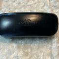 Coach Accessories | Coach Hard Shelled Glasses Case Embossed For Eye Glasses Or Sunglasses Black | Color: Black | Size: Os