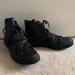 Converse Shoes | Converse Punk Strap Women’s Size 8 Leather Shoes All Black | Color: Black | Size: 8