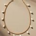 Anthropologie Jewelry | Anthropologie Dotted Pearl Necklace | Color: Gold/White | Size: Os