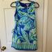 Lilly Pulitzer Pants & Jumpsuits | Lilly Pulitzer Romper. Blue/Green Print. Size 2 | Color: Blue/Green | Size: 2