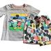 Disney Matching Sets | Brand New Disney Mickey Mouse Toddler Boy Tropical 2 Piece Outfit Size 2t | Color: Gray/Green | Size: 2tb