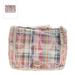 Coach Bags | Coach Poppy Madras Plaid Makeup Cosmetics Toiletries Travel Bag | Color: Blue/Gold/Red | Size: Os