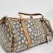 Dooney & Bourke Bags | Dooney & Bourke Star Pink Orange Blue Duffle Purse Tan Leather Vintage | Color: Blue/Orange/Pink/Tan | Size: Os