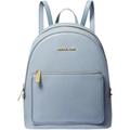 Michael Kors Bags | Michael Kors Adina Medium Pebbled Leather Backpack One Size Pale Blue (Blue) New | Color: Blue | Size: Os