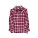 Carhartt Tops | Carhartt Womens Flannel Pearl Snaps Western Shirt Size M Red Plaid | Color: Red | Size: M