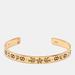 Gucci Jewelry | Gucci Gg Icon Blossom Enamel 18k Rose Gold Cuff Bracelet 16 | Color: Gold | Size: Os