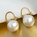 Kate Spade Jewelry | Kate Spade New York Pearl Earrings | Color: Gold/White | Size: Os