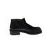 J.Crew Ankle Boots: Black Solid Shoes - Women's Size 10 - Round Toe