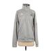 Adidas Track Jacket: Gray Jackets & Outerwear - Women's Size Small