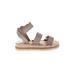 Vince Camuto Sandals: Tan Solid Shoes - Women's Size 7 1/2 - Open Toe