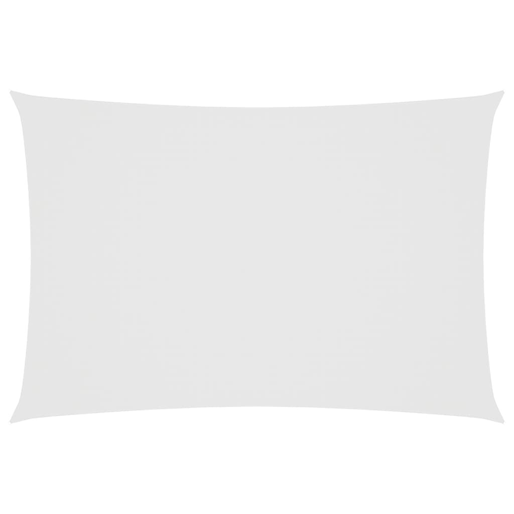vidaXL Sonnensegel Oxford-Gewebe Rechteckig 2,5x4,5 m Weiß Image