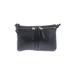 Fossil Leather Crossbody Bag: Pebbled Black Print Bags