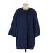 Charles Gray London Jacket: Mid-Length Blue Jackets & Outerwear - Women's Size Medium