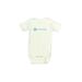 Laughing Giraffe Short Sleeve Onesie: Ivory Solid Bottoms - Size 6-12 Month
