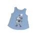 Disney for Baby Gap Tank Top Blue Marled Scoop Neck Tops - Size 18-24 Month