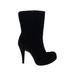 Pedro Garcia Ankle Boots: Black Solid Shoes - Women's Size 36.5 - Almond Toe